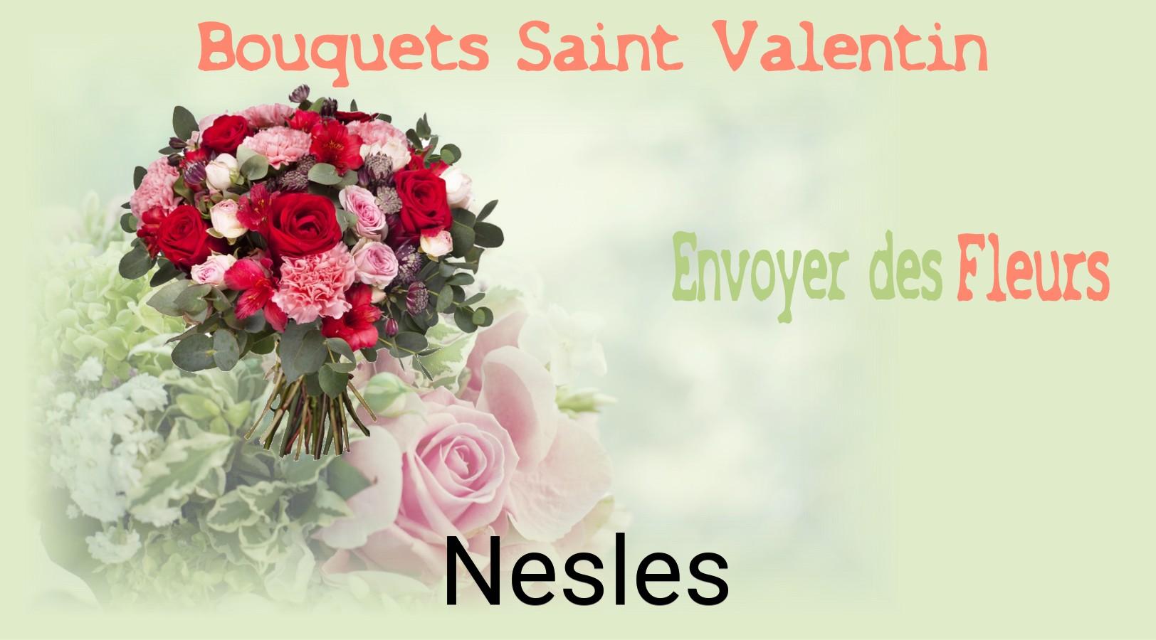 Roses de Saint-Valentin livrées à Nesles